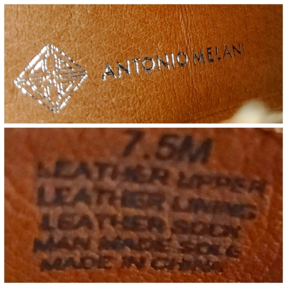 SOLD Like new Antonio Melani Leather Booties - Picture 10 of 10